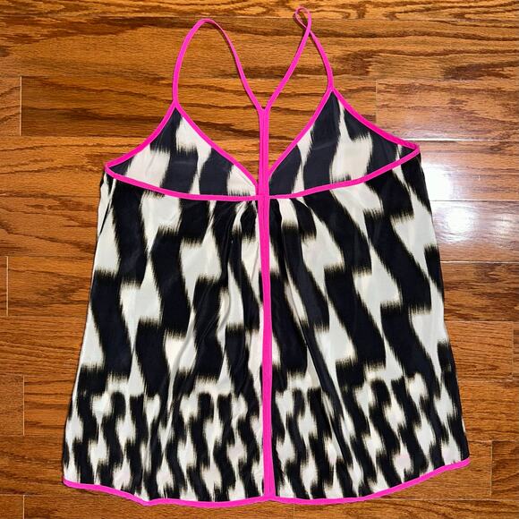 Charlie Jade Silk Printed Y-Back Tank Top Size XS - Picture 10 of 12